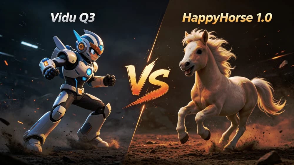 Vidu Q3 vs HappyHorse 1.0 comparison
