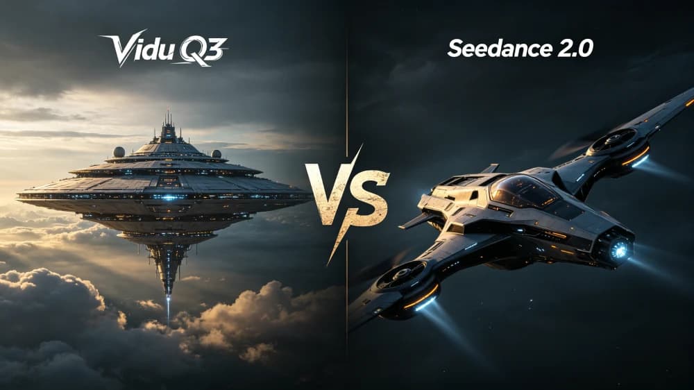 Vidu Q3 vs Seedance 2.0 side-by-side visual